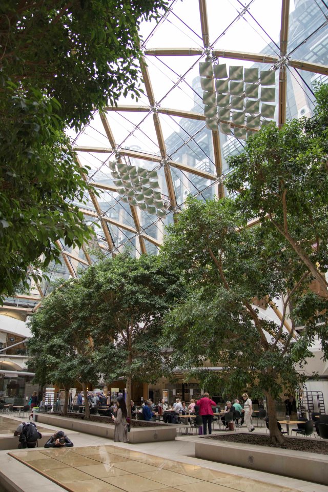 Glass Roof at Portcullis House